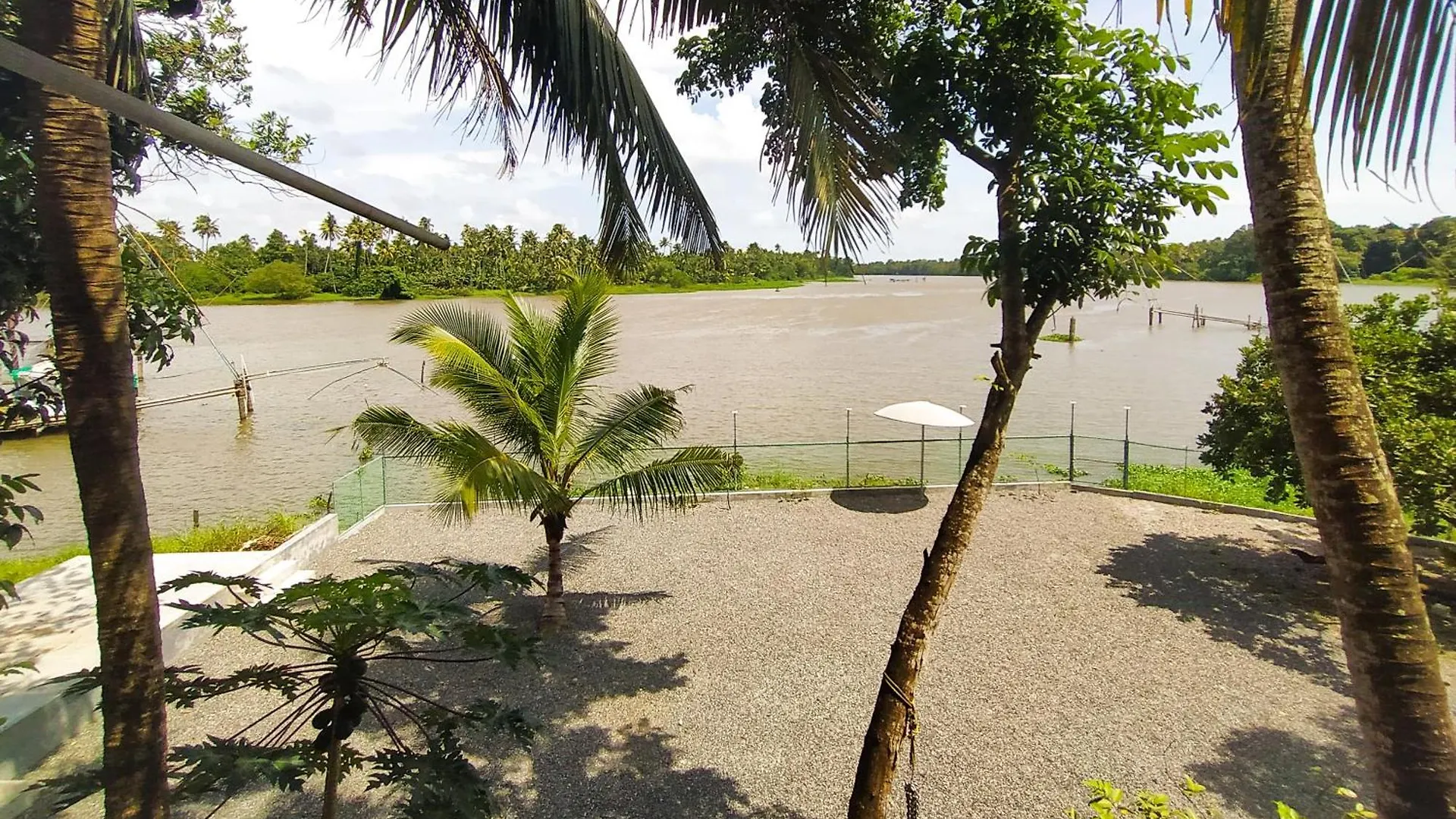 Ubytování v soukromí The Riverview Residency-Waterfront Pool Villa,Chirayam, Ernakulam Kochi